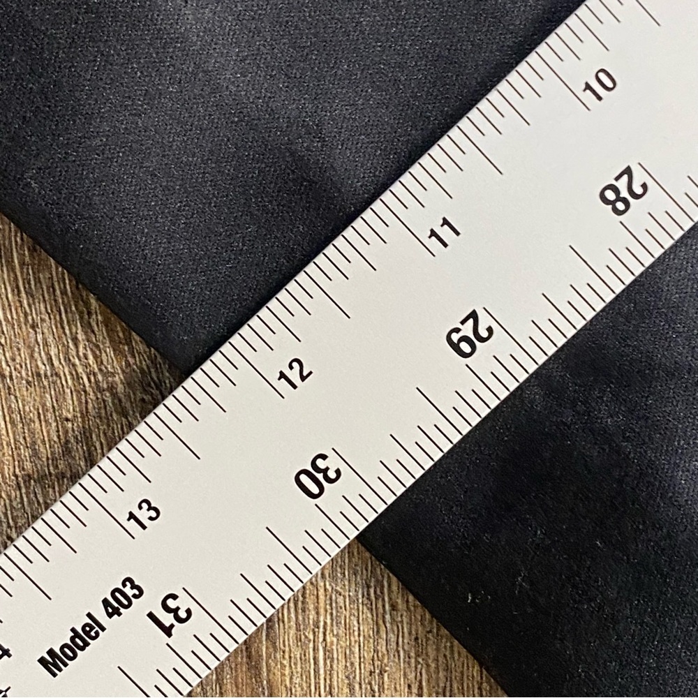 Alex Evenings Dress Women 12 Black Acetate Sleeveless Knee Length Formal Sheath - Picture 8 of 14